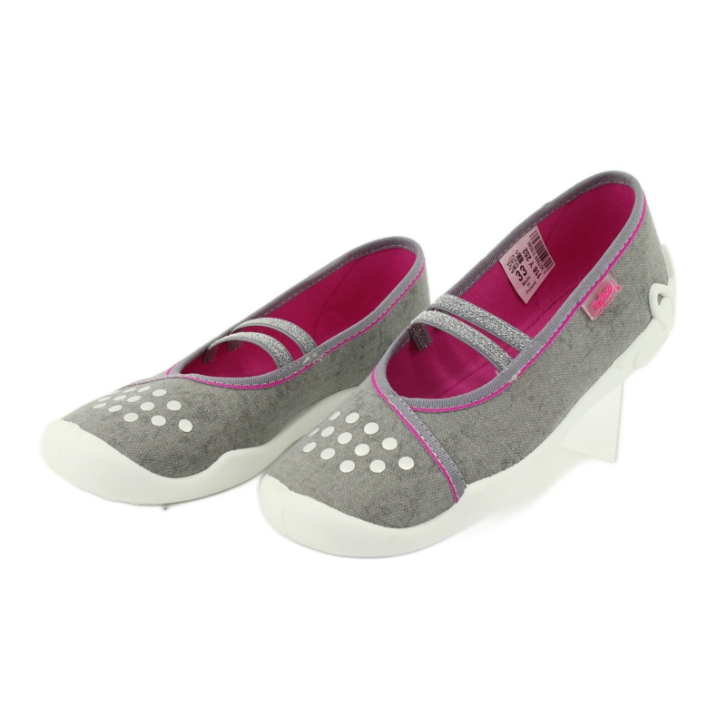 Befado Kinderschuhe 116Y252 rosa grau 4