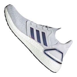 Schuhe adidas UltraBoost 20 M EG0695 weiß mehrfarbig blau 2