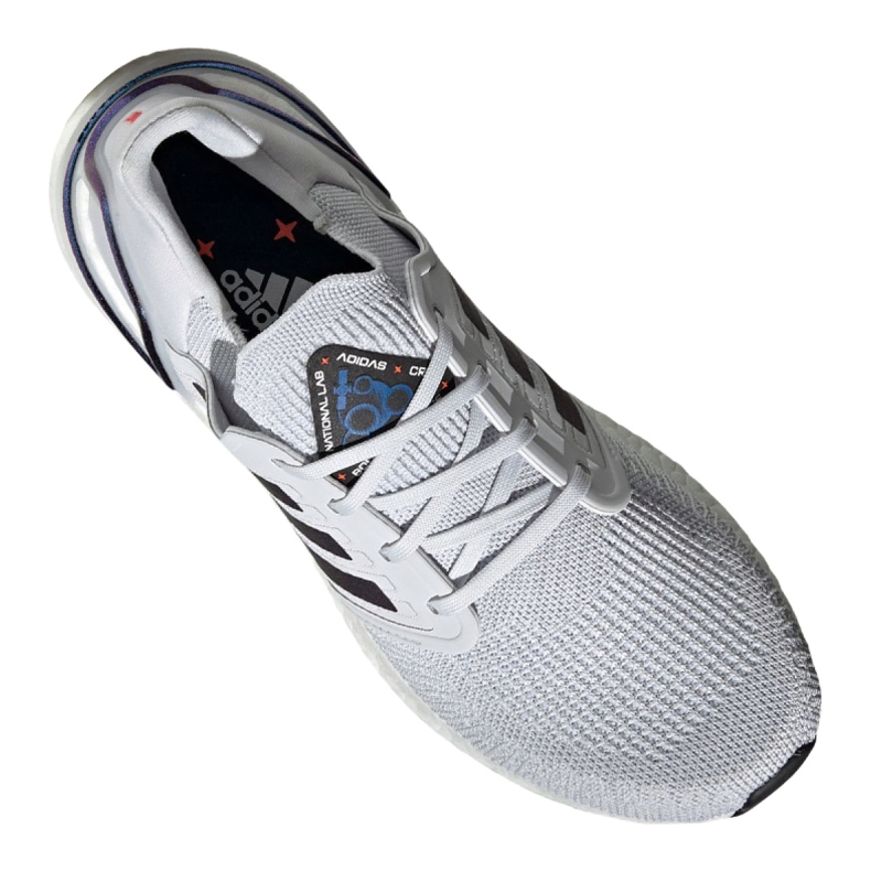 Schuhe adidas UltraBoost 20 M EG0695 weiß mehrfarbig blau 3