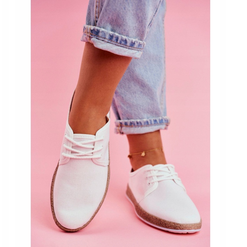 Damen Espadrilles Big Star Weiß FF276043 2