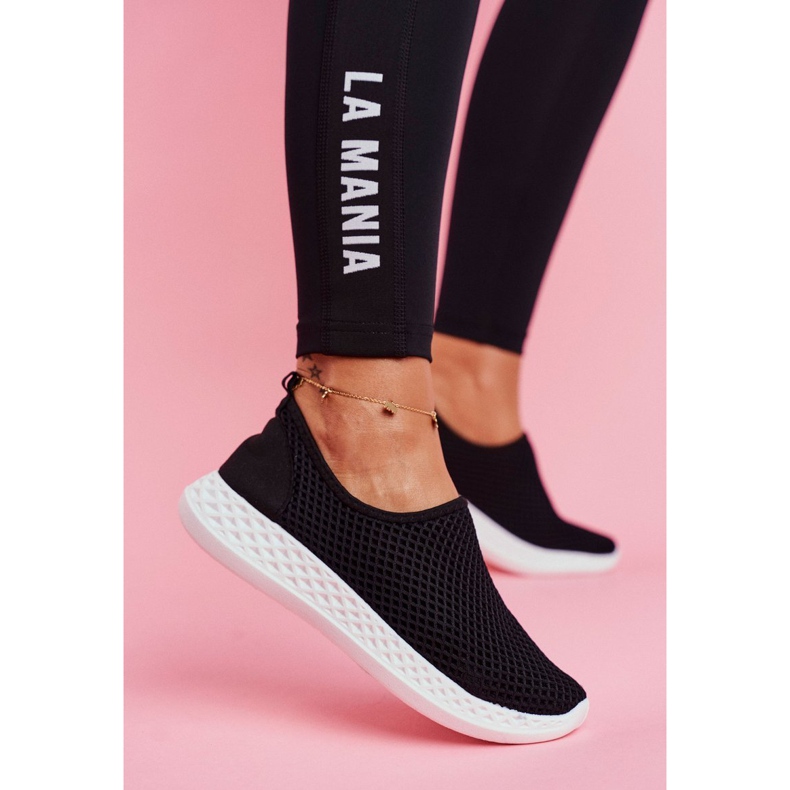 SEA Damen Sport Slip-on Schwarz Gestacio 1