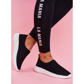 SEA Damen Sport Slip-on Schwarz Gestacio 2