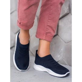 Sweet Shoes Bequeme Slipons auf der Plattform blau 1