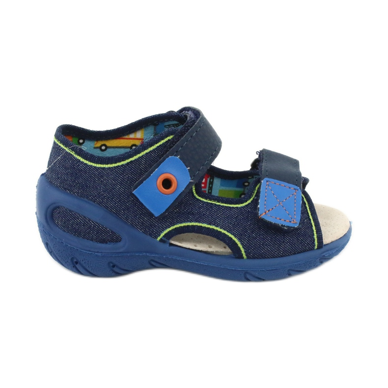 Befado Kinderschuhe PU 065P130 marineblau blau 2