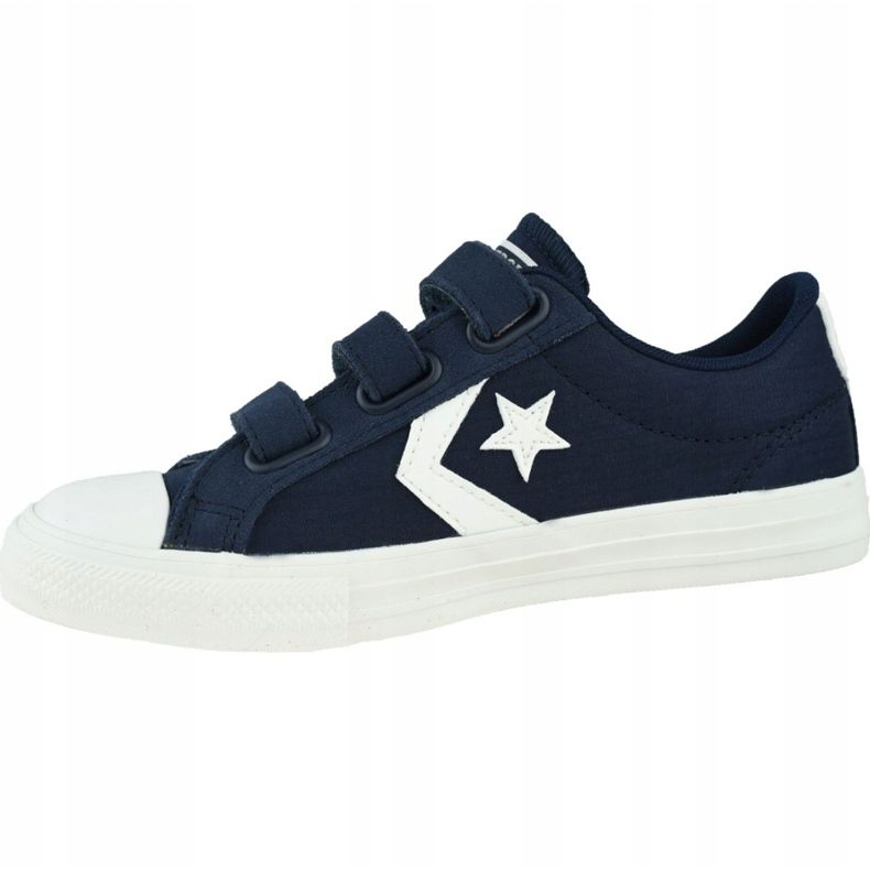 Converse Star Player Low Kinder 667547C Schuhe navy blau grau 1