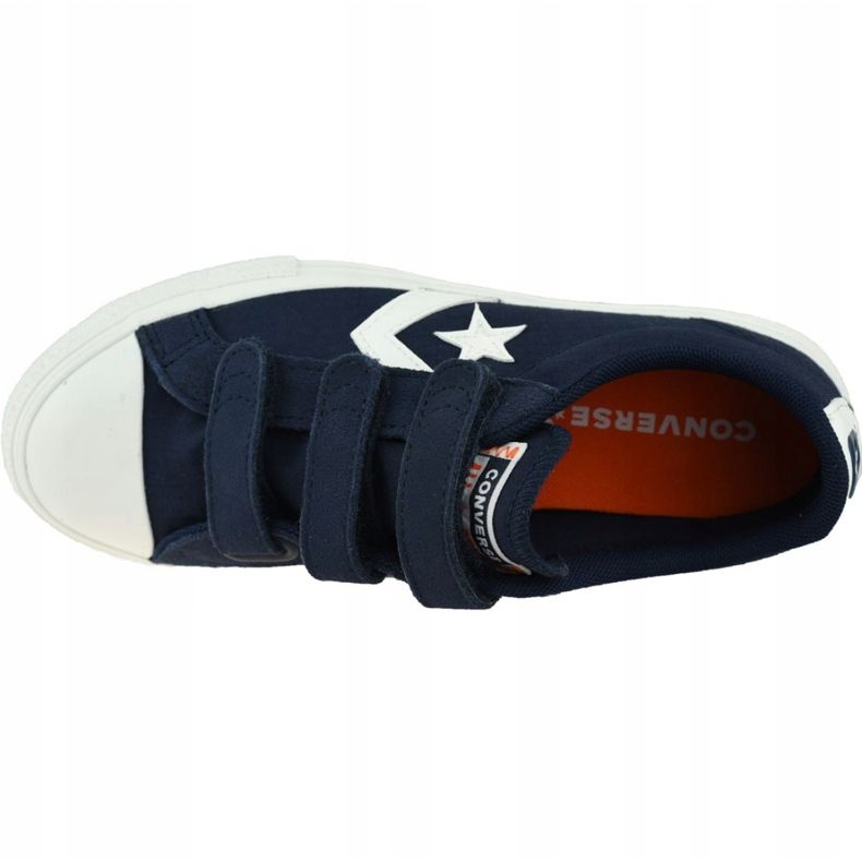 Converse Star Player Low Kinder 667547C Schuhe navy blau grau 2
