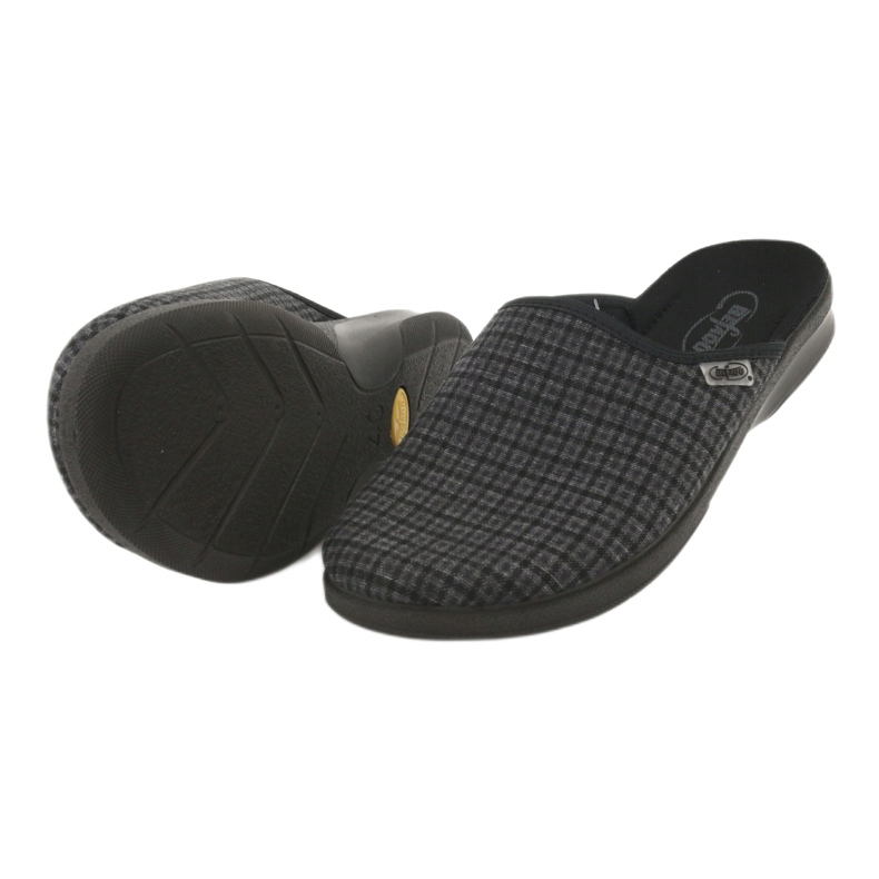 Befado Herrenschuhe PU 548M012 schwarz grau 5