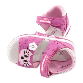 Sandalen Mädchen American Club DR22 / 20 Kätzchen rosa 4