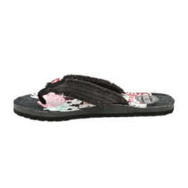 Jeans Big Star 274A124 Flip-Flops schwarz mehrfarbig 1