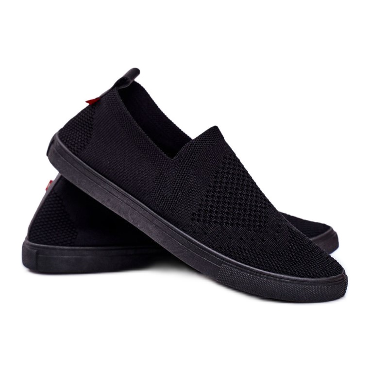 Schwarze Sneakers für Damen Slip-on Sneakers Big Star FF274A609 1