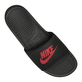 Nike Benassi Jdi Slide M 343880-060 schwarz rot 1