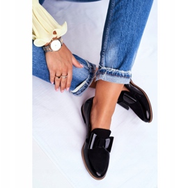 Damen Brogues Maciejka Lackierte Loafer Schwarz 04099-01 / 00-5 2