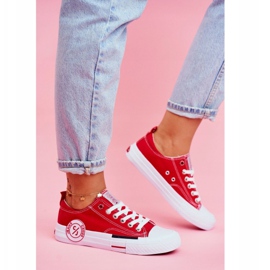 Damen Sneaker Cross Jeans Rot FF2R4074C 1