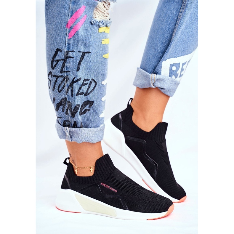 Damen Sportschuhe Cross Jeans Schwarz FF2R4116C 1