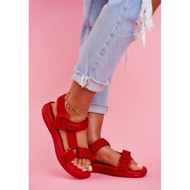 Damen Sandalen Big Star Rot FF274A602 1