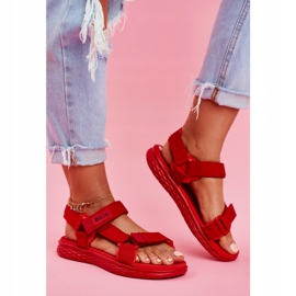 Damen Sandalen Big Star Rot FF274A602 2