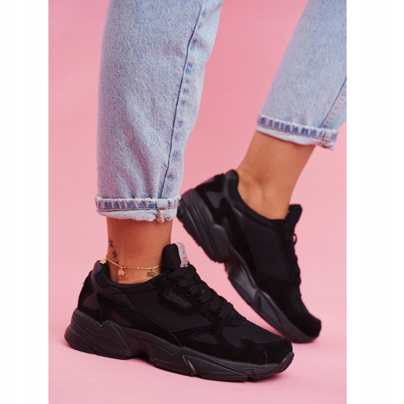 Damen Sportschuhe Cross Jeans Schwarz FF2R4138C 1