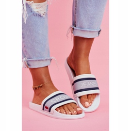 Damen Hausschuhe Cross Jeans Weiß FF2R4158C 1