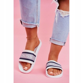 Damen Hausschuhe Cross Jeans Weiß FF2R4158C 2