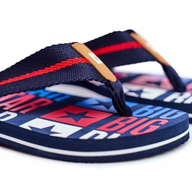 Herren Hausschuhe Flip-Flops Big Star Marineblau FF274A484 1