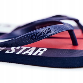 Herren Hausschuhe Flip-Flops Big Star Marineblau FF274A454 1