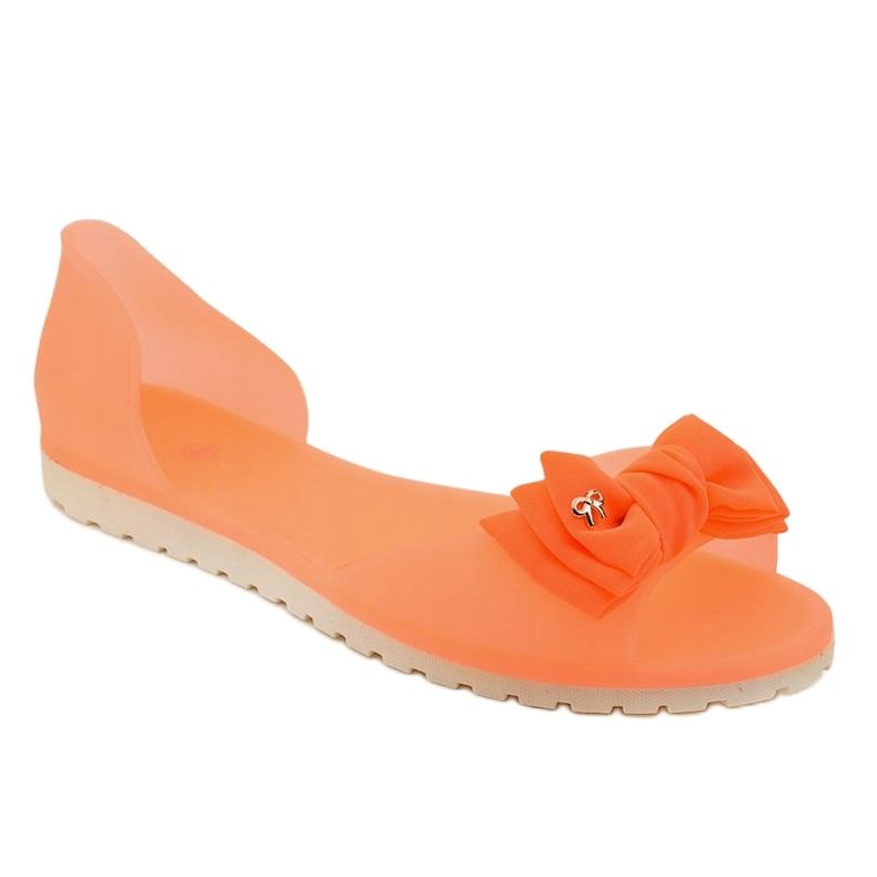 Orange Meliski Sandalen mit DT1-16 Schleife 1
