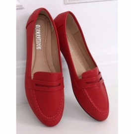 Rote Damen-Loafer 98-29 Rot 1