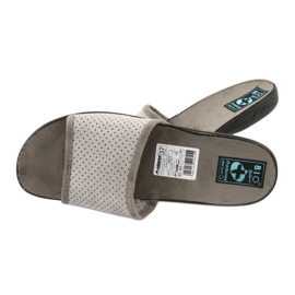 Adanex 24825 Damenhausschuhe grau 4