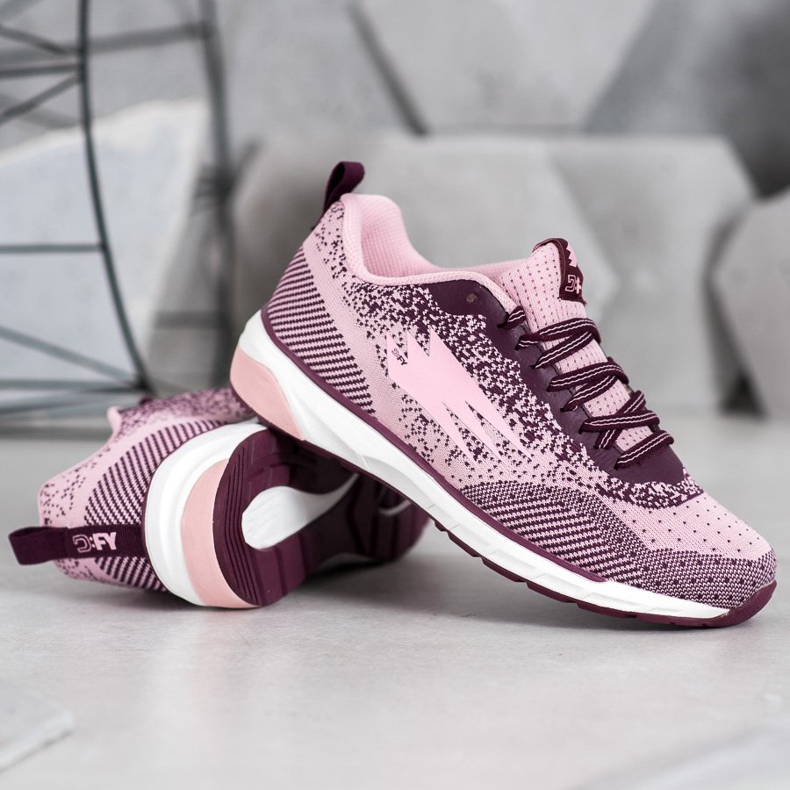 DFY Sportschuhe mehrfarbig rosa 2