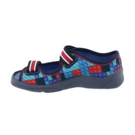 Befado Kinderschuhe 969X153 rot marineblau blau 2