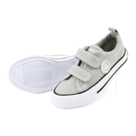 American Club Graue American LH39 Klett-Turnschuhe 3