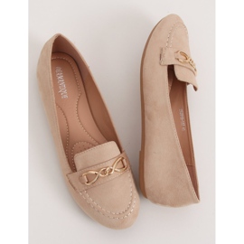 Beige Slipper für Damen 2S2018-157 Beige 1