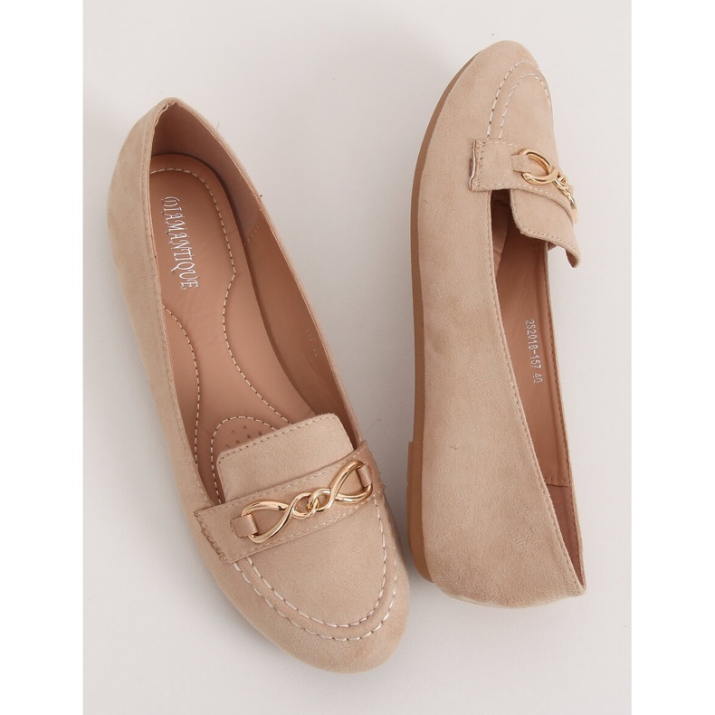 Beige Slipper für Damen 2S2018-157 Beige 1
