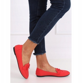 Rote Damen-Loafer 98-30 Rot 1