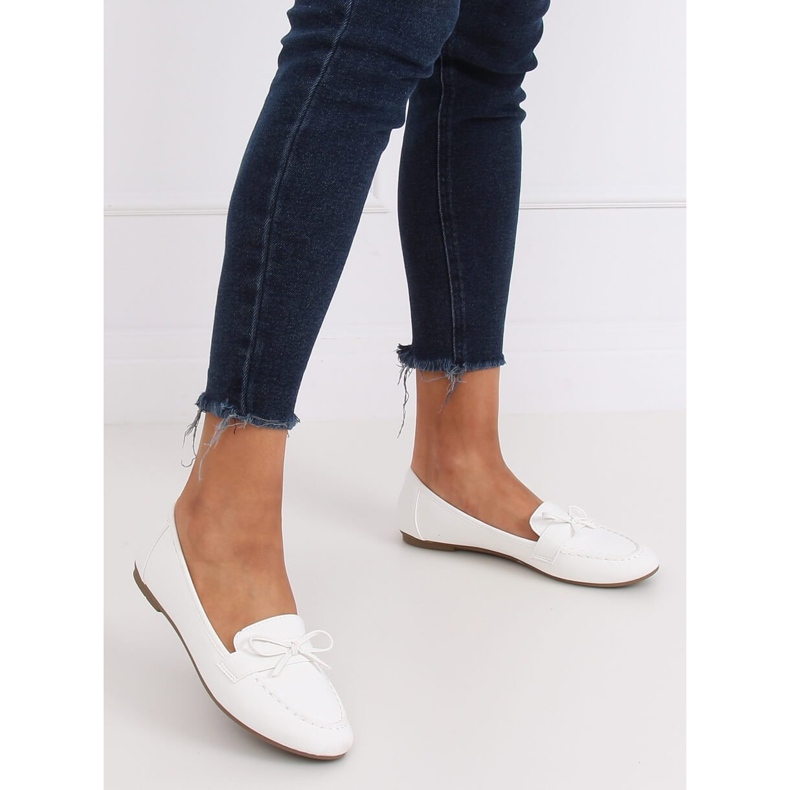 Damen-Loafer weiß 98-30 Weiß 1