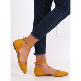 HD-100 Gelbe Ballerinas im Honigschnitt 1