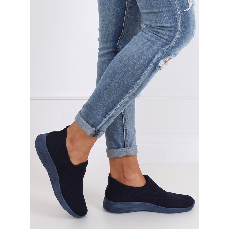 Marineblaue Sportschuhe 7079 DK.BLUE navy blau 2