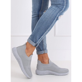 Grau 4388 Graue Sportschuhe 1