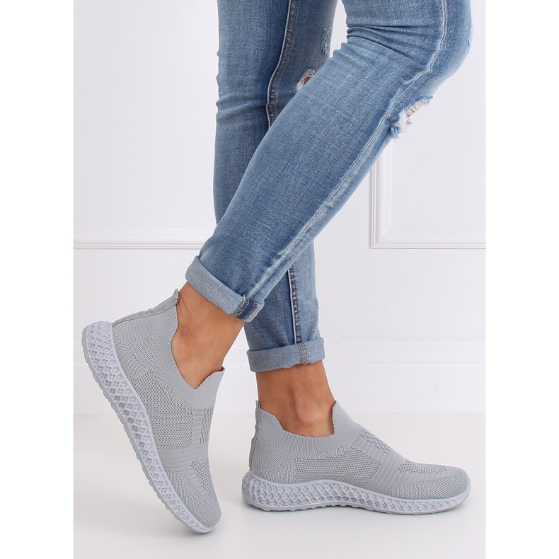 Grau 4388 Graue Sportschuhe 1