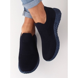 Marineblaue Sportschuhe 4388 DK.BLUE navy blau 1