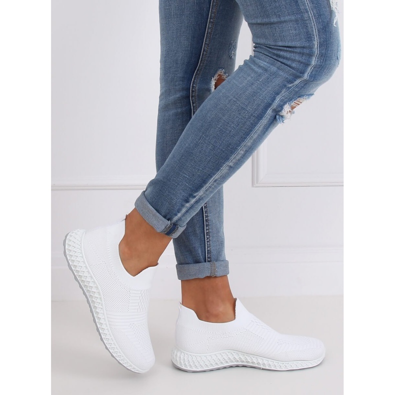 Weiß 4388 Weiße Sportschuhe 1