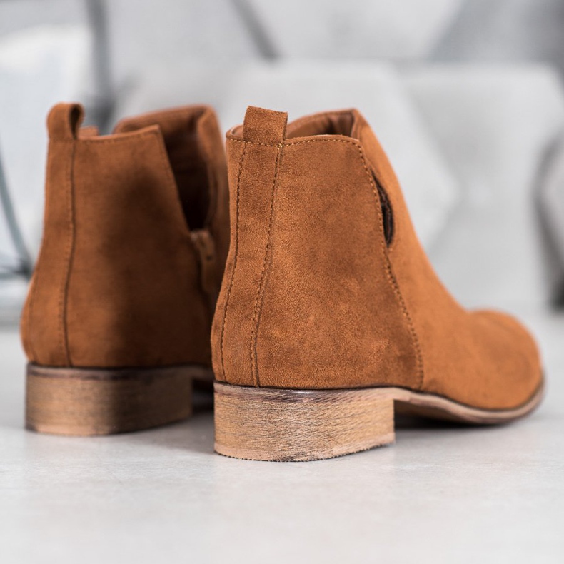 Evento Wildleder Stiefeletten braun 1