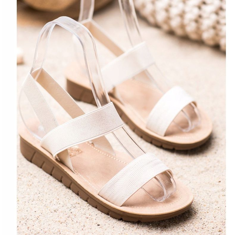 Sea Elves Slip-on-Sandalen auf der Plattform braun 2