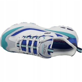 Skechers D'Lites Zweite Chance W 13146-WBL weiß blau mehrfarbig 2