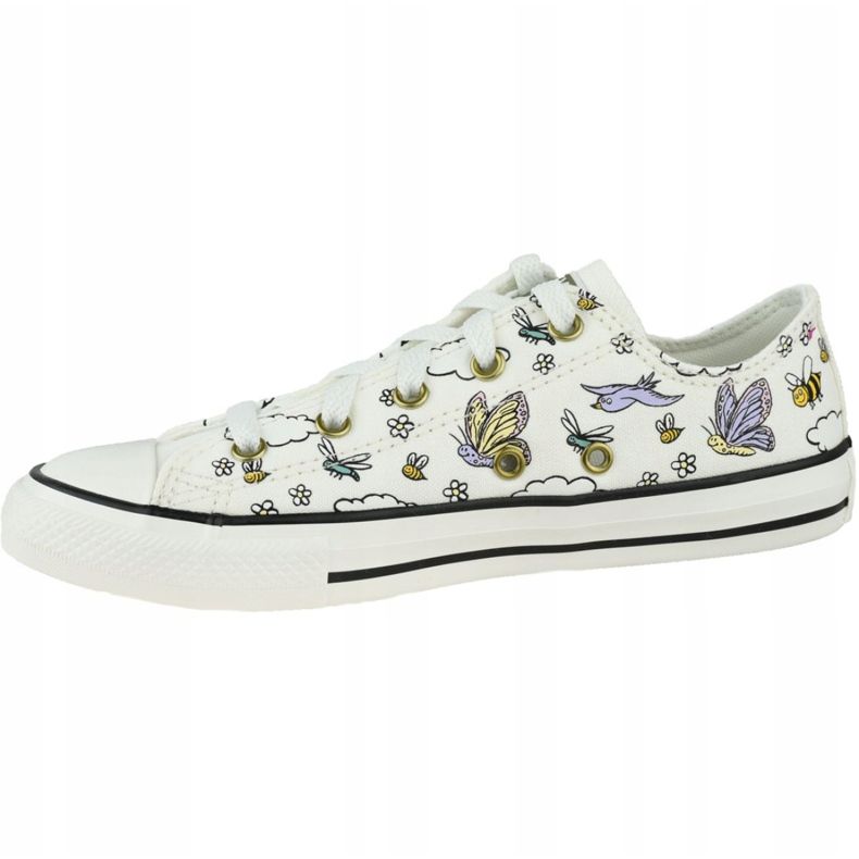 Converse Chuck Taylor All Star Low Kinder 667898C weiß mehrfarbig 1