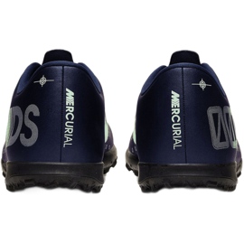 Nike Mercurial Vapor 13 Club Mds Tf M CJ1305-401 Fußballschuhe marineblau 2