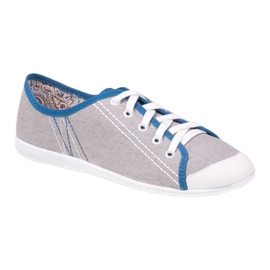 Befado Jugendschuhe 248Q020 blau grau 1