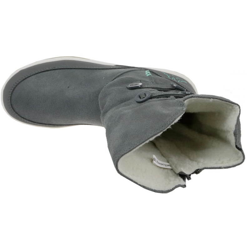 Kappa Creme K 260513K-1337 Stiefel schwarz grau 2