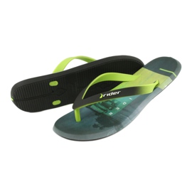 Herren Flip-Flops Rider Energy AD 10719 schwarz blau grau grün 3