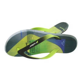 Herren Flip-Flops Rider Energy AD 10719 schwarz blau grau grün 4